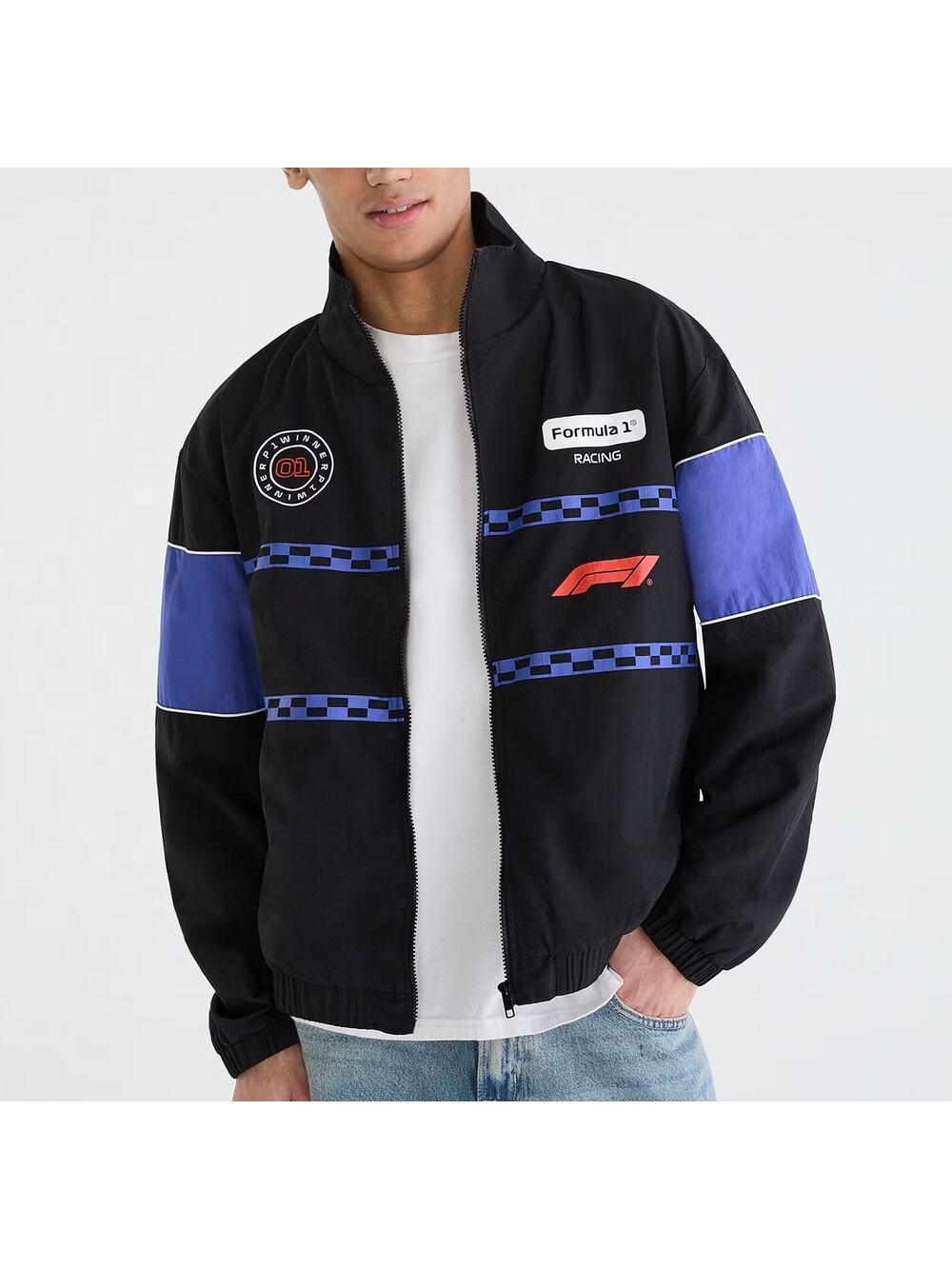Aeropostale Formula 1 Race Winner Full-Zip Track Jacket Men's Large NWT